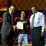 Mohd Basri Muda, Captain at Terazza Brasserie were crowned star of the quarter Mohd Basri Muda, Captain at Terazza Brasserie were crowned star of the quarter