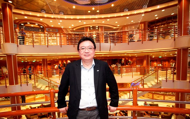 Princess Cruises' Director of Southeast Asia, Farriek Tawfik