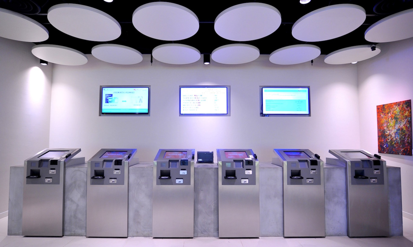Self-service kiosk 1