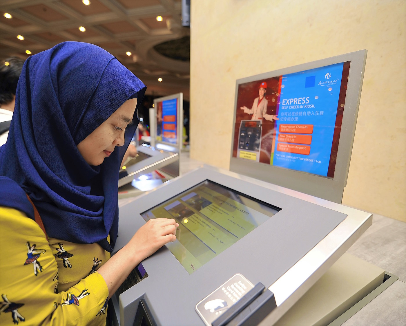 Self-service kiosk 2