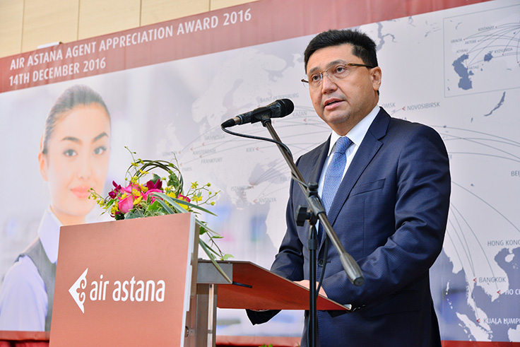 Dr Serik Amirov, Counsellor of the Republic of Kazakhstan to Malaysia delivering the opening remarks on behalf of H.E. Daniyar Sarekenov Ambassador Extraordinary and Plenipotentiary of the Republic of Kazakhstan to Malaysia