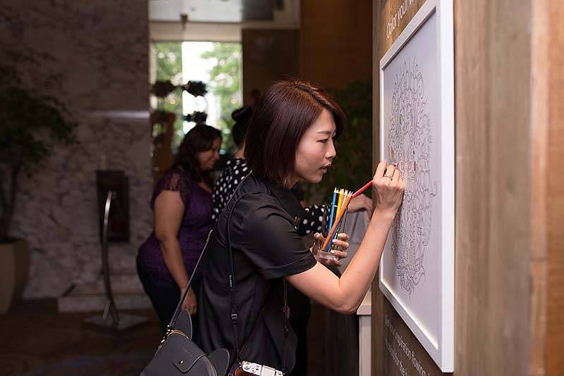 westin-partners-johanna-basford-media-friends-and-influencers-joined-in-the-coloring-fun