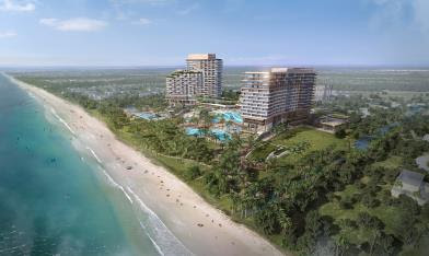 Asia’s ultimate fully- integrated tourism and leisure destination ‘HOIANA’ locates along 4kms of pristine beachfront and only 5 minutes from the historic port of Hoi An, on Central Vietnam’s iconic coastline.
