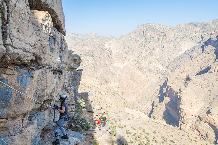 Alila Jabal Akhdar - The Alila Experience - Via Ferrata 03