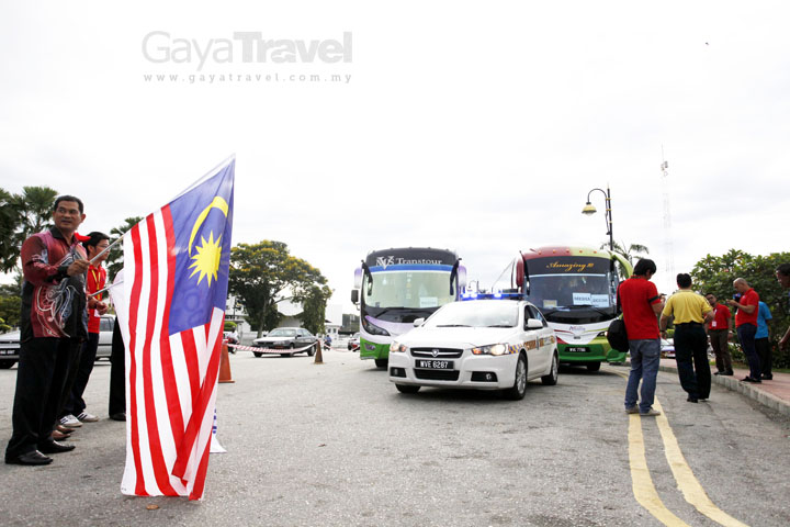 Participants arrival.