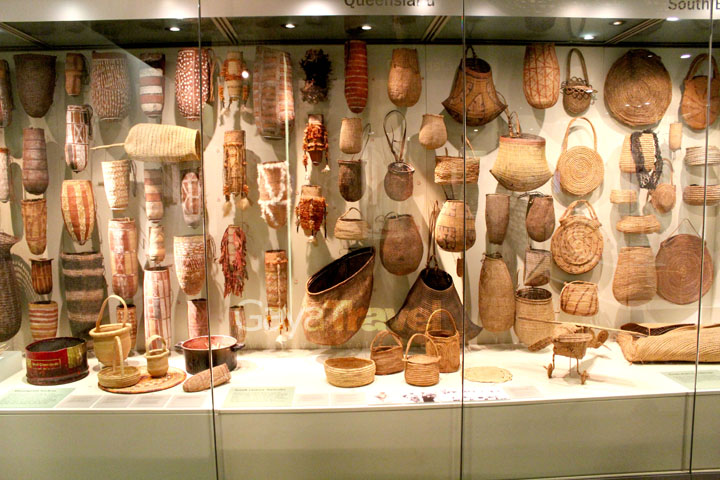 One of the collections of Artefacts at the Museum of Adelaide