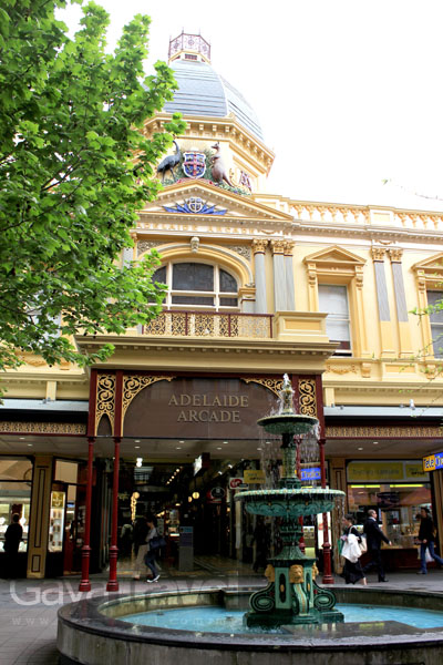 Wonderful building of Adelaide Arcade