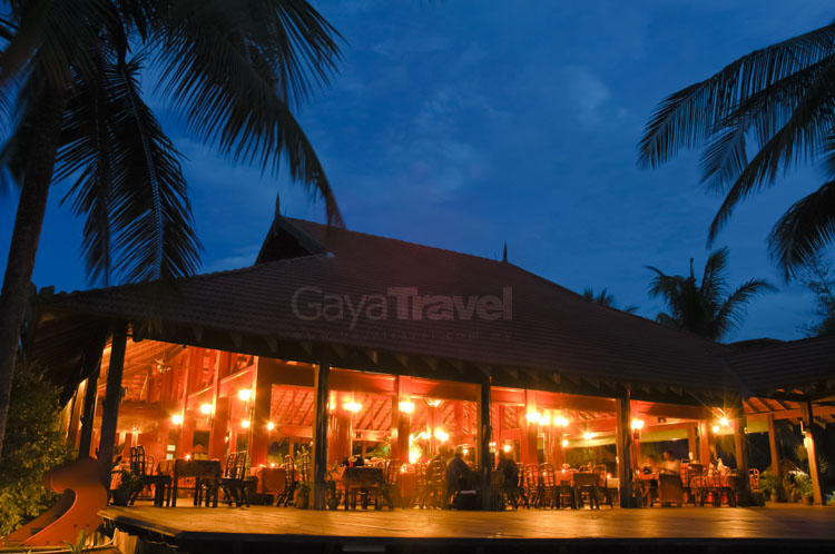 Merang Restaurant at night