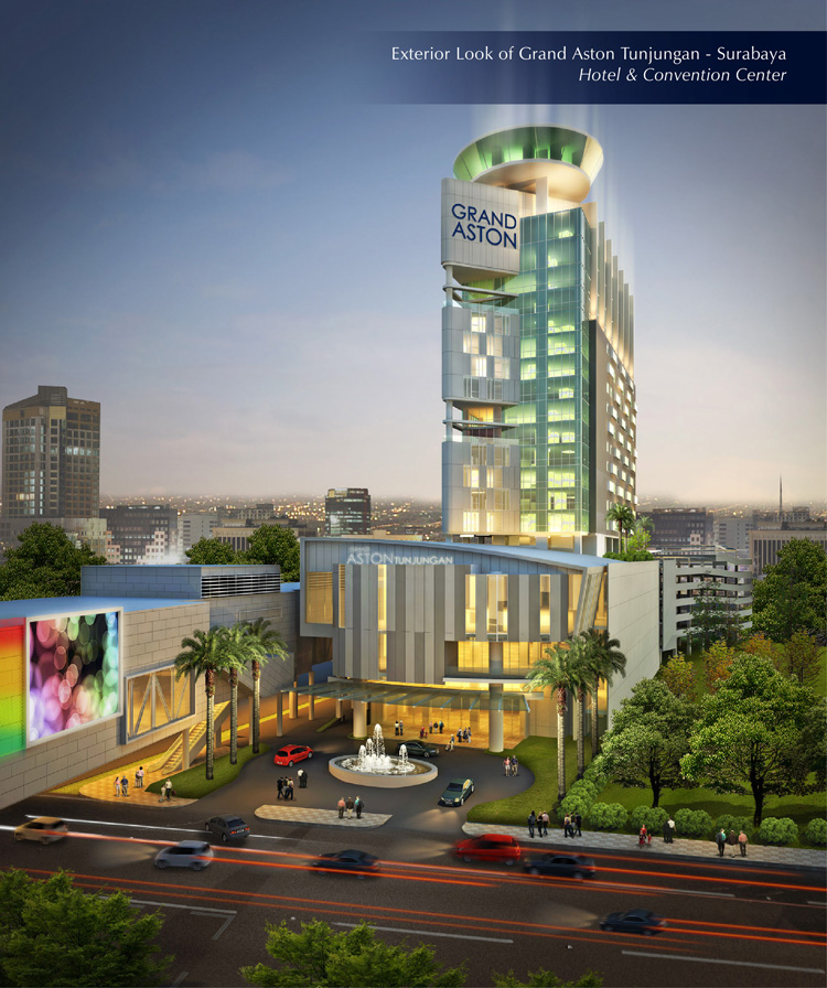 Exterior Look of Grand Aston Tunjungan Hotel & Convention Center - Surabaya