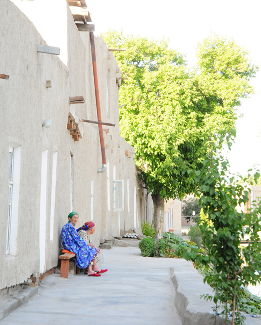 Serene neighbourhood in Bukhara