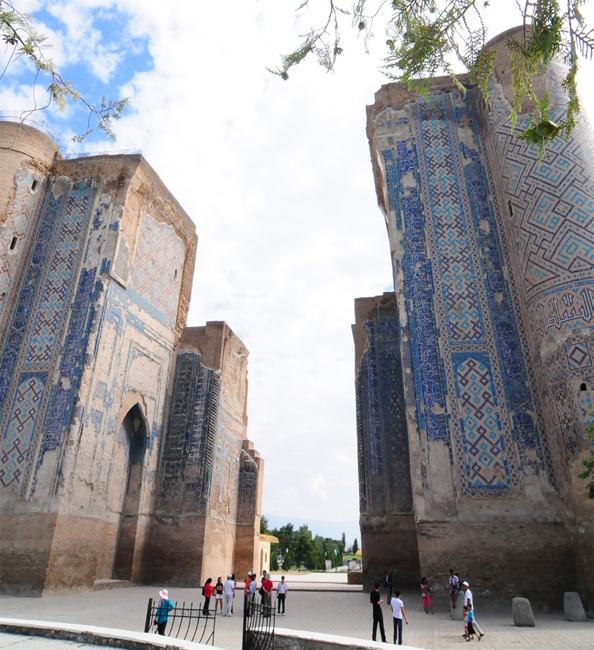 Ruins of the Ak-Saray Plac ein Shakhrizabs