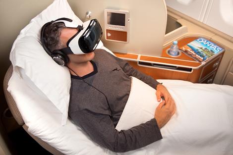 Qantas virtual reality experience