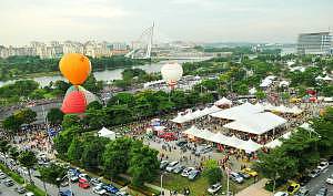 Concession Booth at The 7th Putrajaya International Hot Air Balloon Fiesta 2015