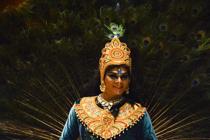 PEACOCK-classical dance by Kuna Dancers.