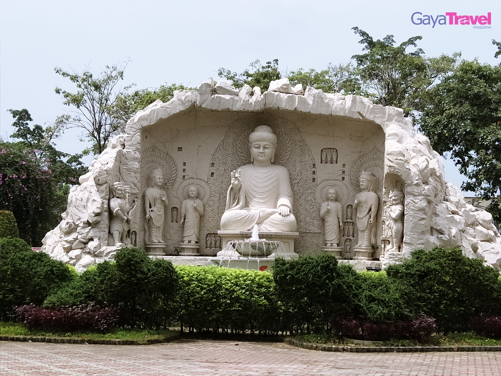 One of the stunning features in the temple area.