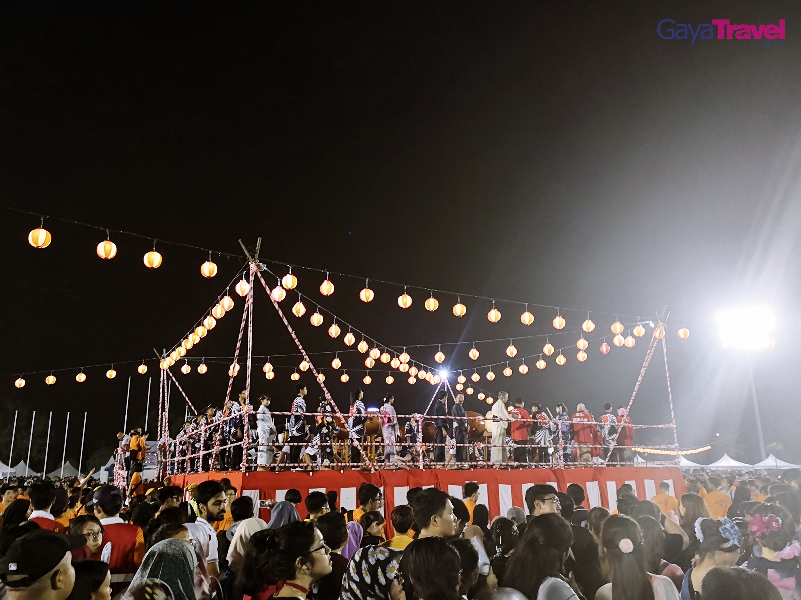 Thousands of people of different backgrounds coming together during 42nd Bon Odori Festival 2018.