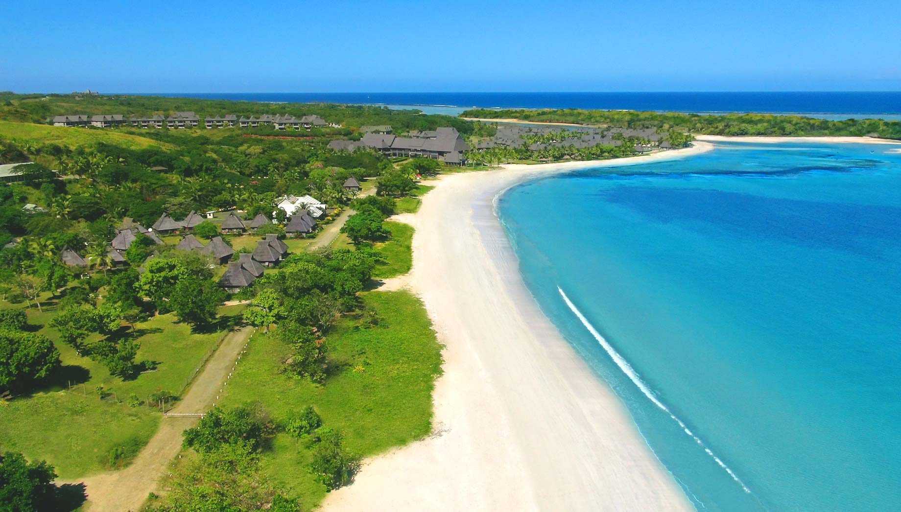 Natadola Beach is one of the most visited spots on Vitu Levu. Photo by Natadola Beach Land Estates