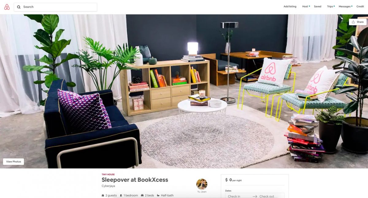 Win a Sleepover in a BookXcess Bookstore with Airbnb