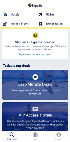 Download the Expedia app!