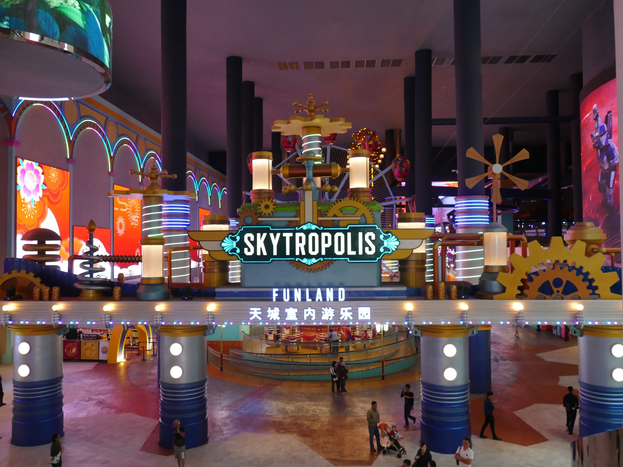 Skytropolis indoor theme park