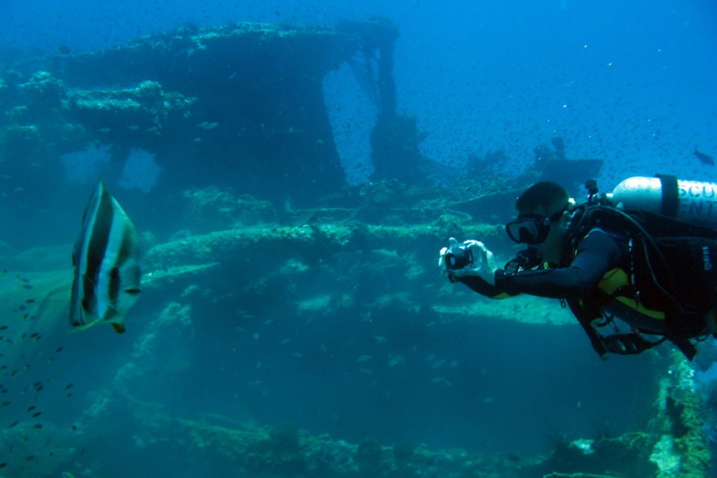 Wreck Diving in Kuching