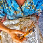 Make your own batik in a family shop