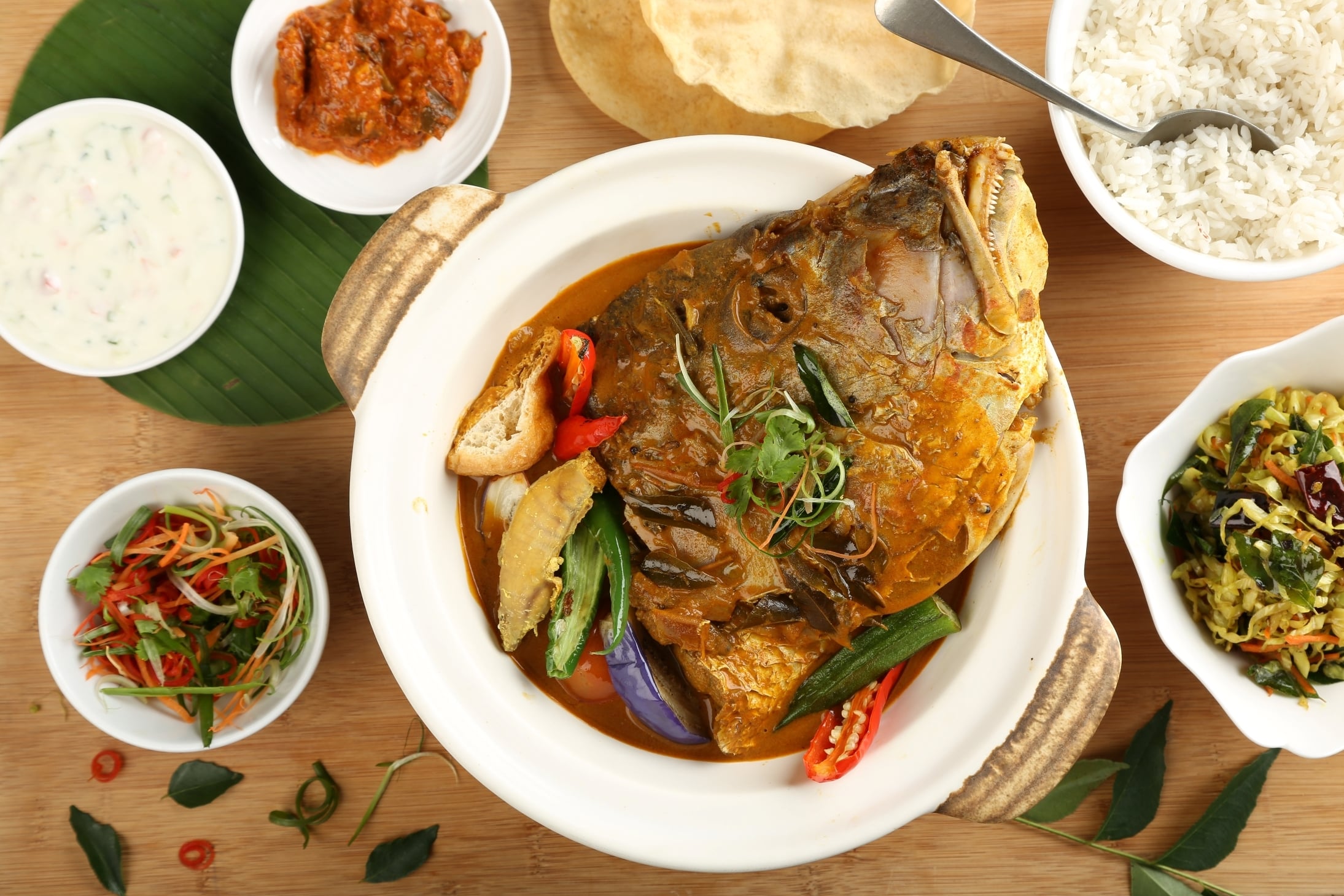 Fish Head Curry, part of the 7 signature dishes offered at Sunway Hotels & Resorts
