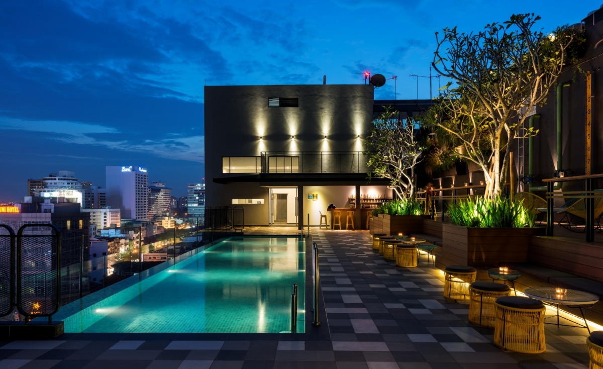 Swimming pool at KL Journal
