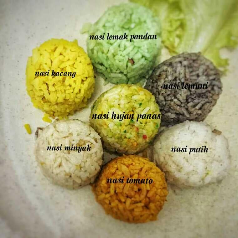 Nasi 7 Benua at Koo Boo Cafe.(Photo © KooBoo Cafe Facebook)