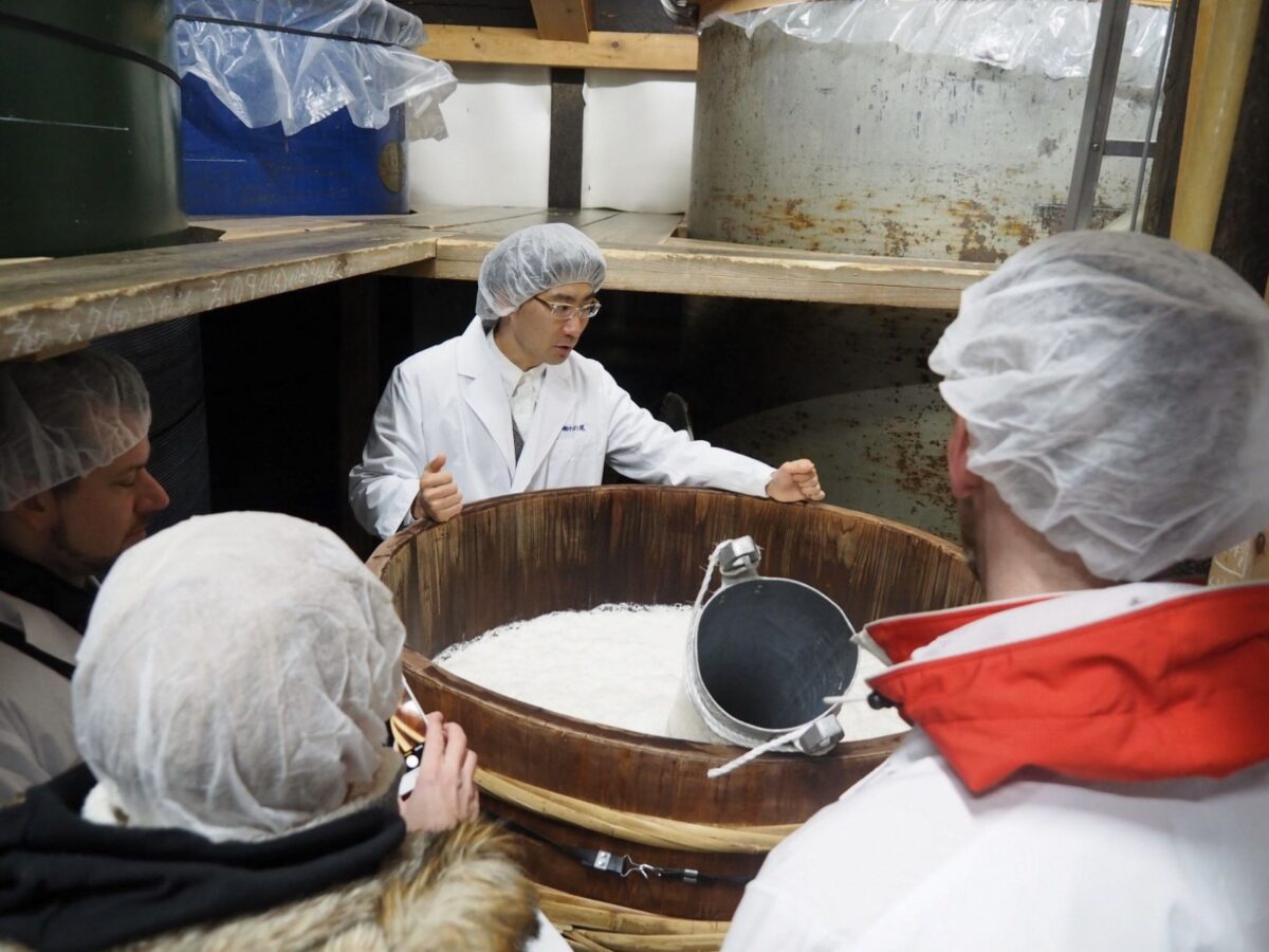 Sake Brewery Night Tour