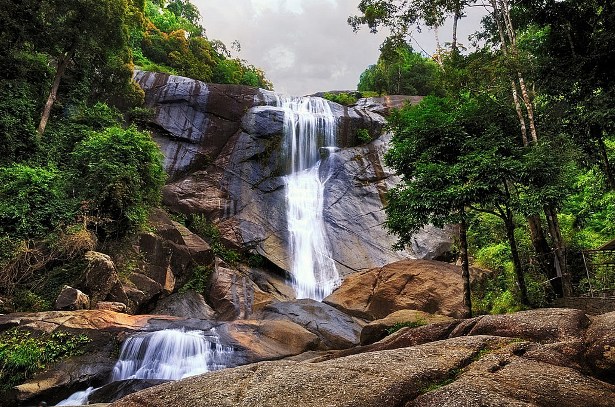 Seven Wells Waterfall in Kedah (Photo © M S AlMuhammady at Shutterstock)