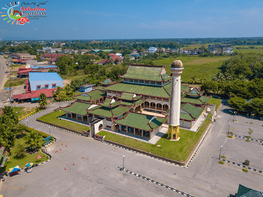 Sultan Ismail Petra Silver Jubilee Mosque, also known as Beijing Mosque