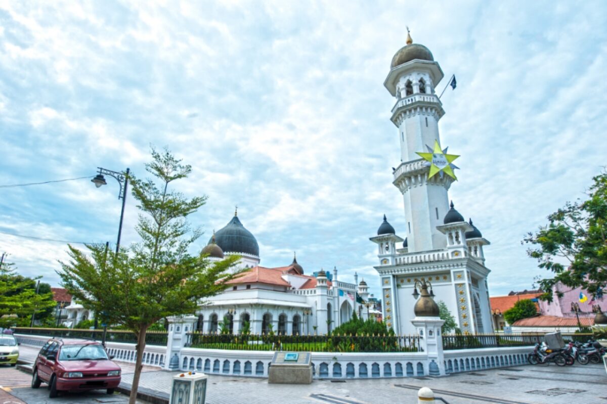 Kapitan Keling Mosque, noted for its Moghul design, is an architectural icon, one of many attractions on the island state of Penang (Picture credit: Tourism Malaysia)