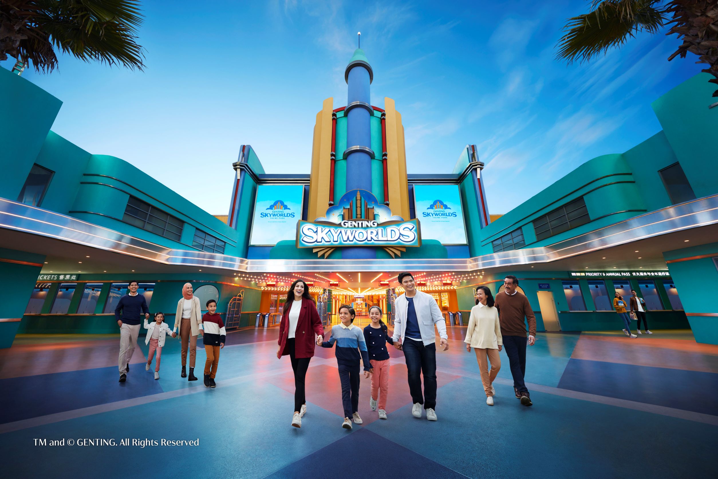 Genting SkyWorlds Theme Park - Studio Plaza