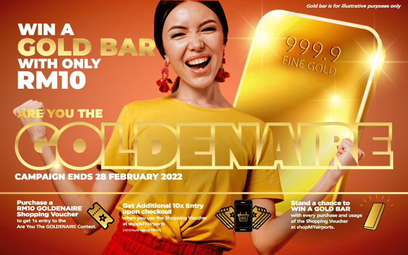 Are You The Goldenaire - Malaysia Airport