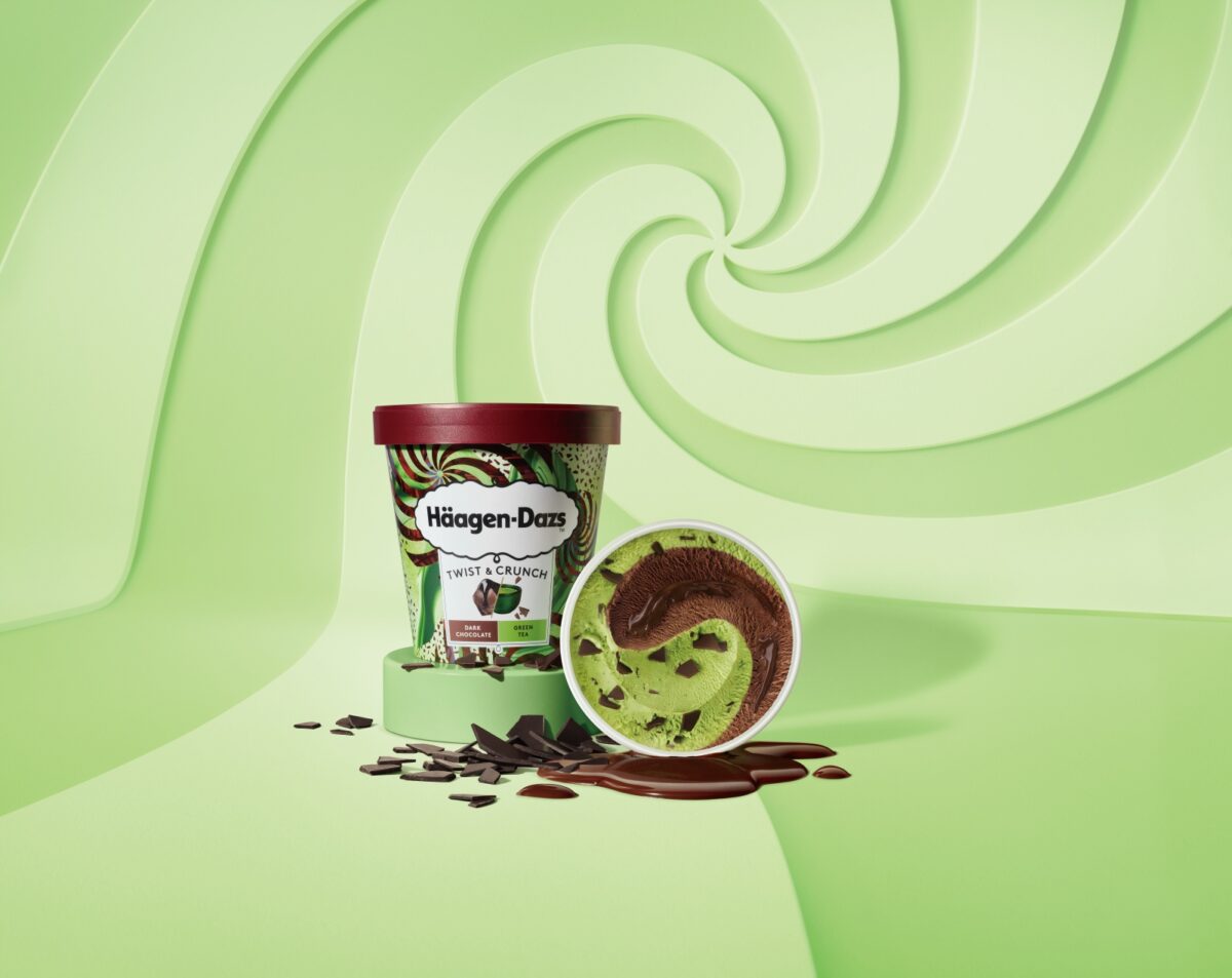 Häagen-Dazs Dark Chocolate & Green Tea