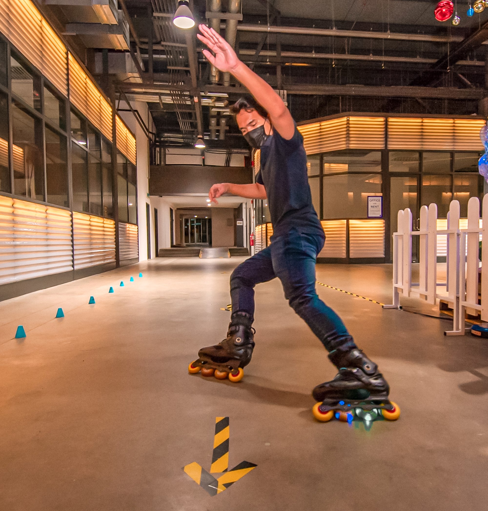 Train your skating skill at The Square by Jaya One.