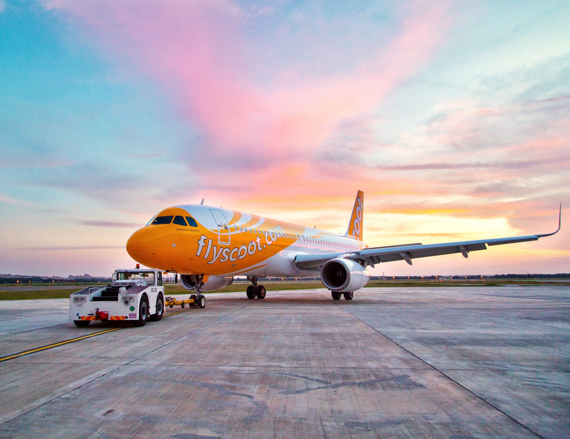 Scoot A320 Aircraft