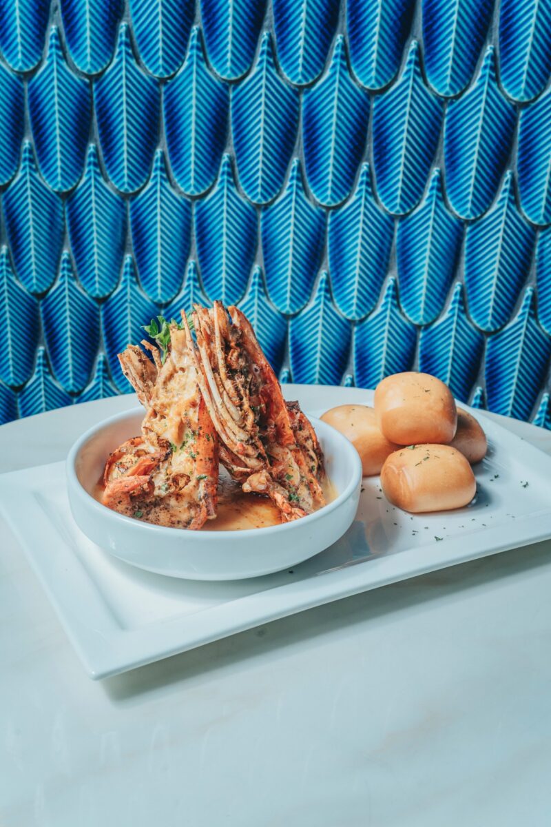Spicy Butter Fresh Water Prawns by Finch KL