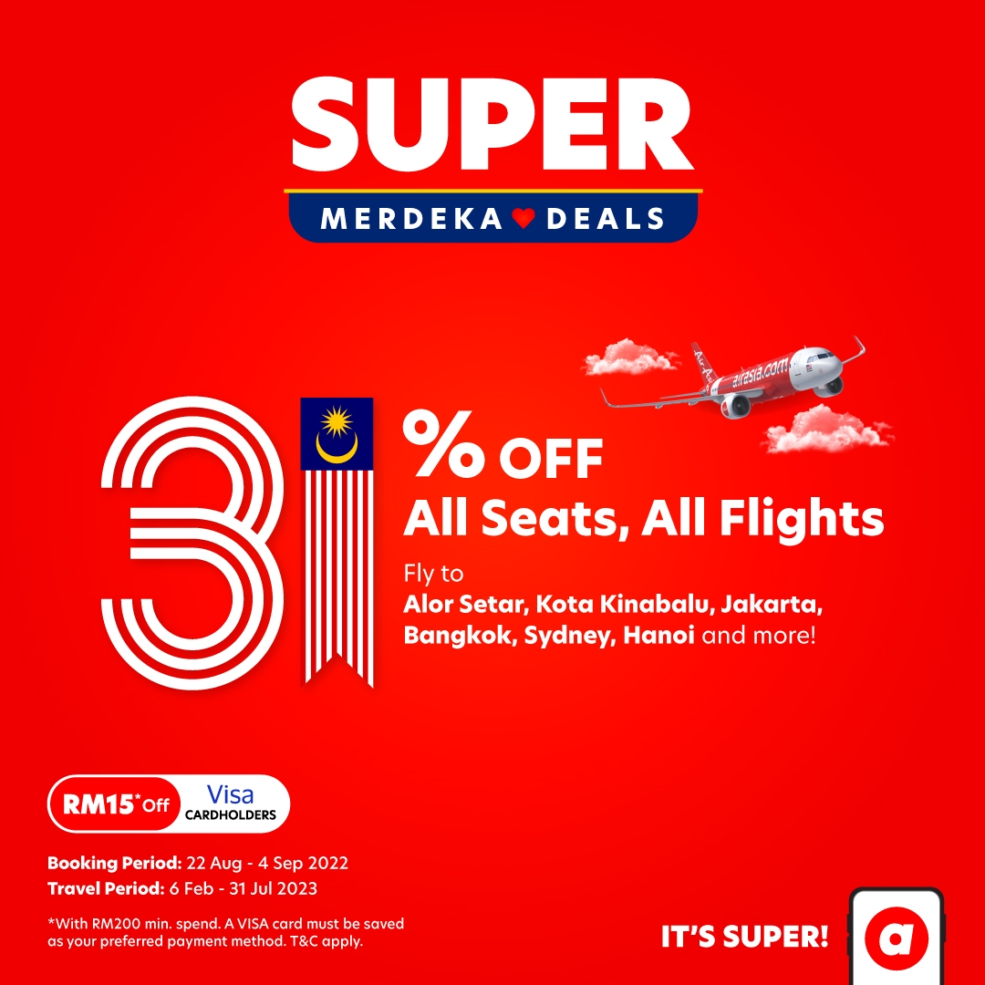 AirAsia Celebrates Uniting Malaysians with the Gift of Travel This Merdeka