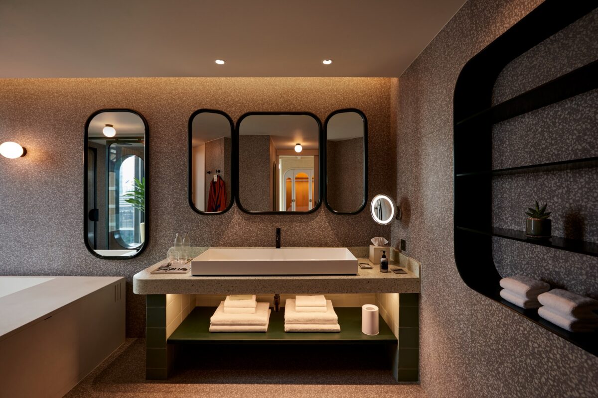 The Balcony Suite of The Standard, Bangkok Mahanakhon.