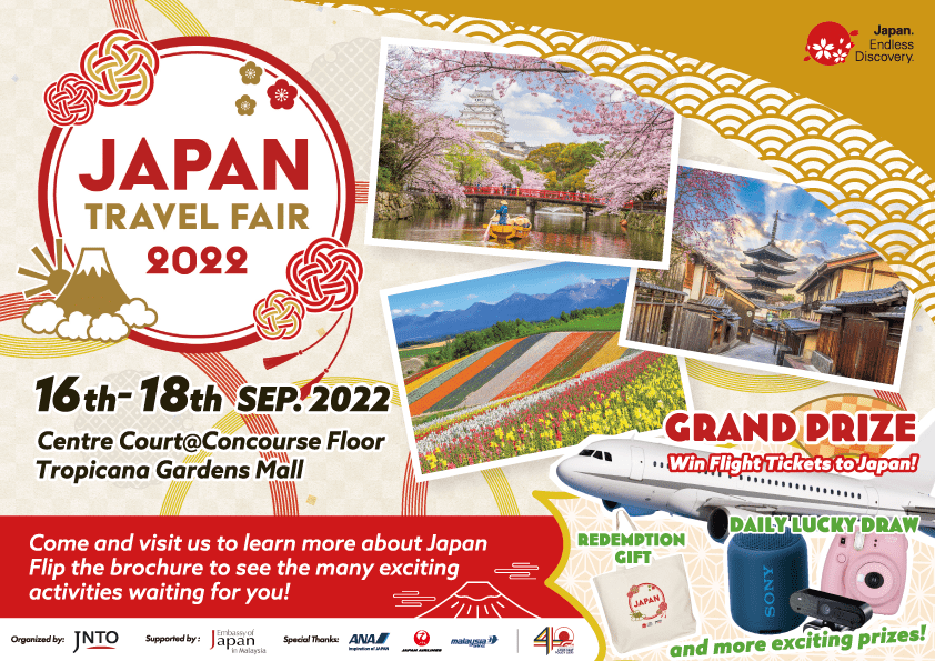 japan travel fair 2022 malaysia