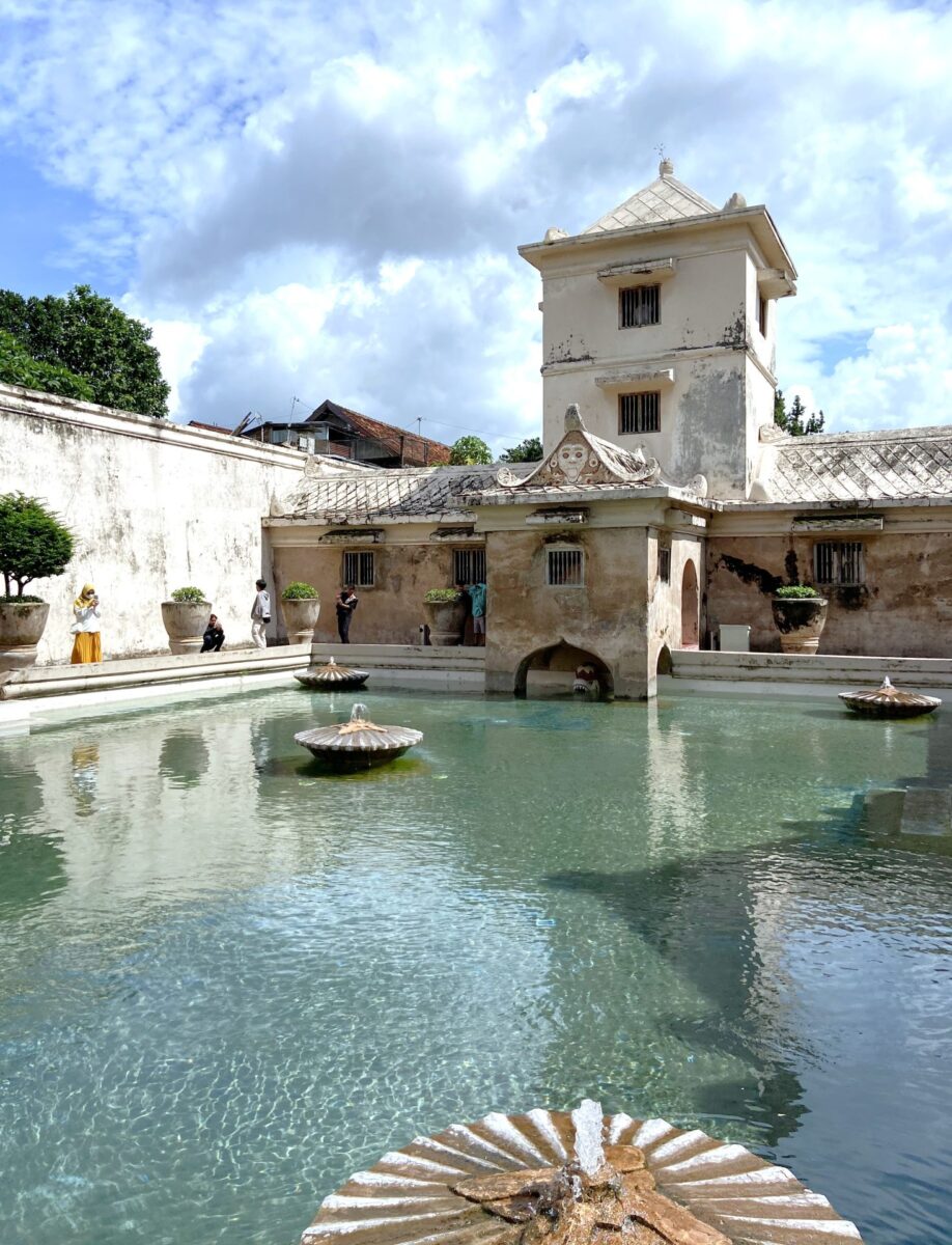 Former royal bathhouse at Taman Sari.