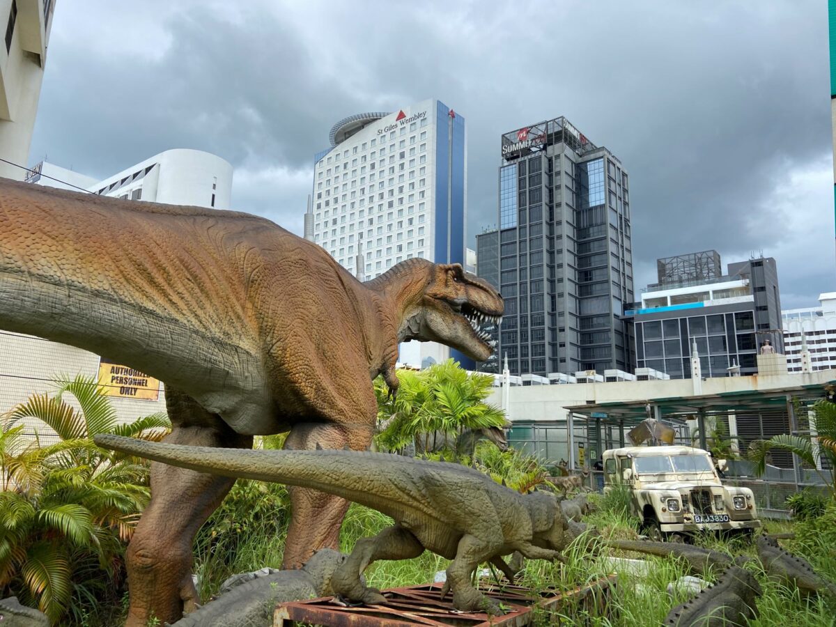 Jurassic Research Center at THE TOP Penang Theme Park. (Photo by Shahida Sakeri)