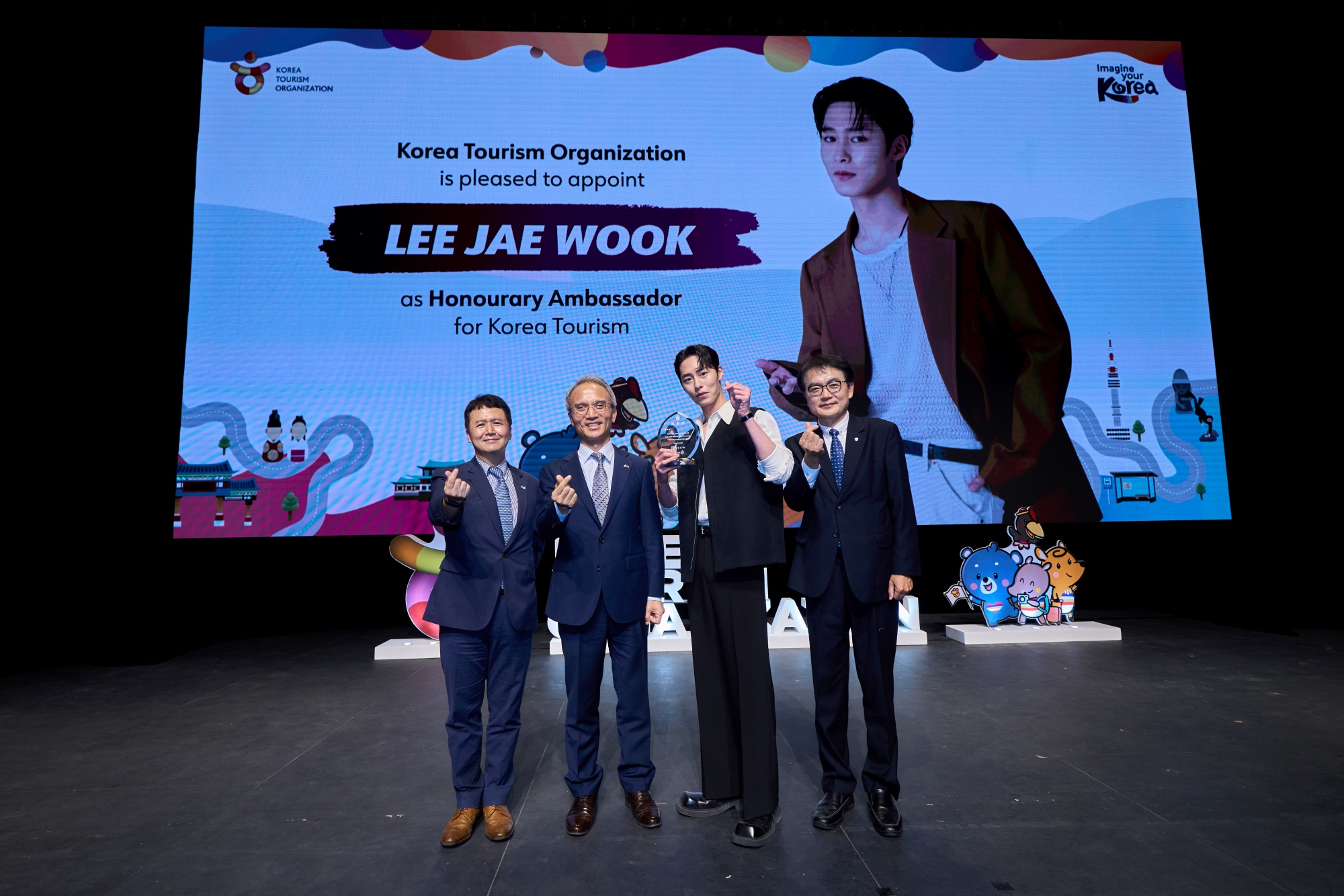 Lee jae-wook Honorary Ambassador Korea Tourism Organisation