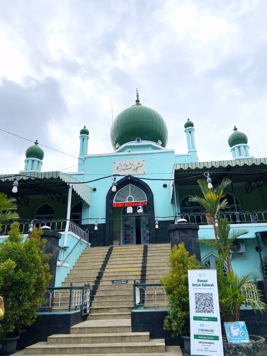 Syuhada Mosque is the first modern mosque in Yogyakarta post-independence Indonesia