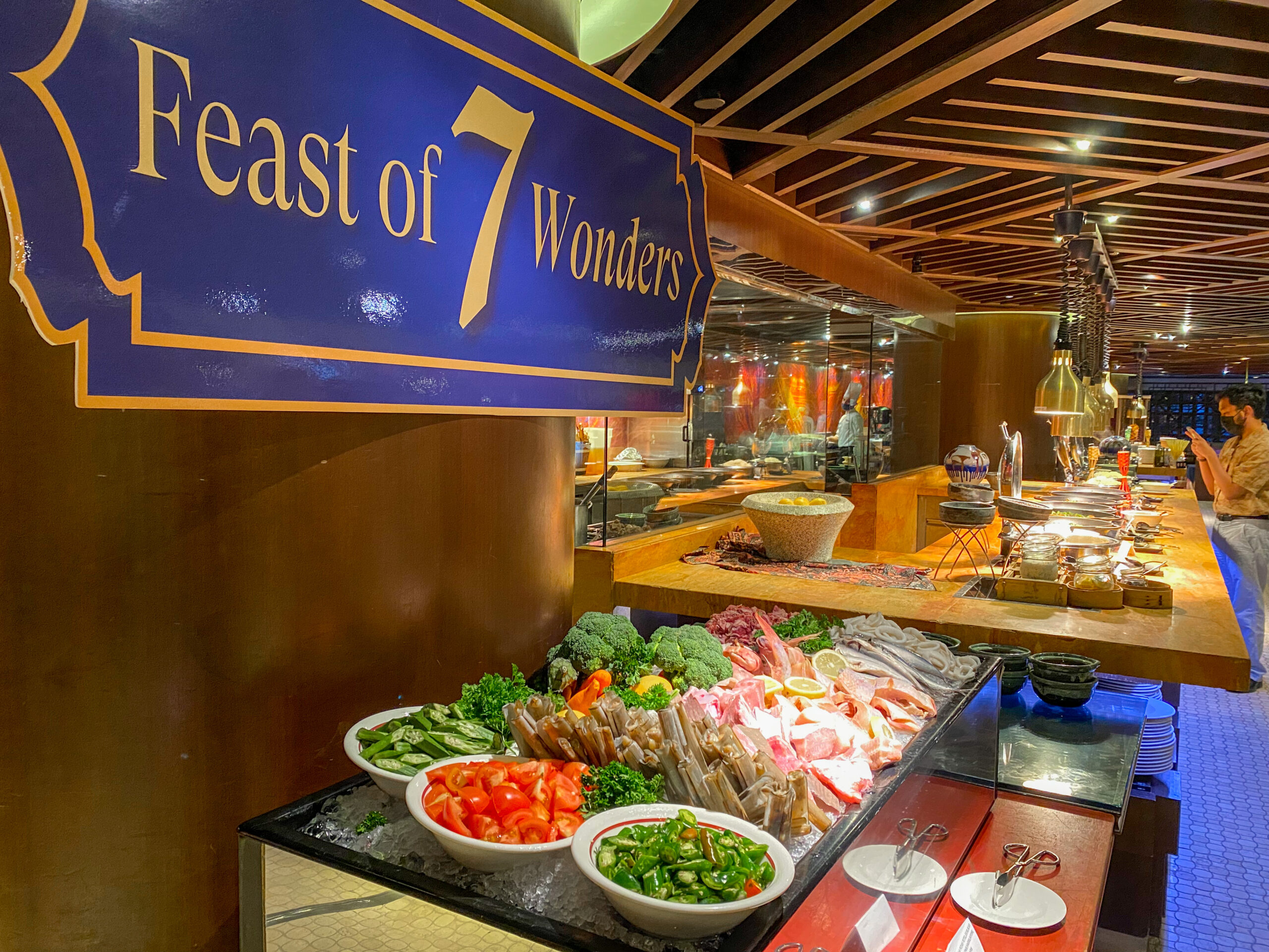 Enjoying Feast of 7 Wonders Buffet in Sheraton Imperial Kuala Lumpur