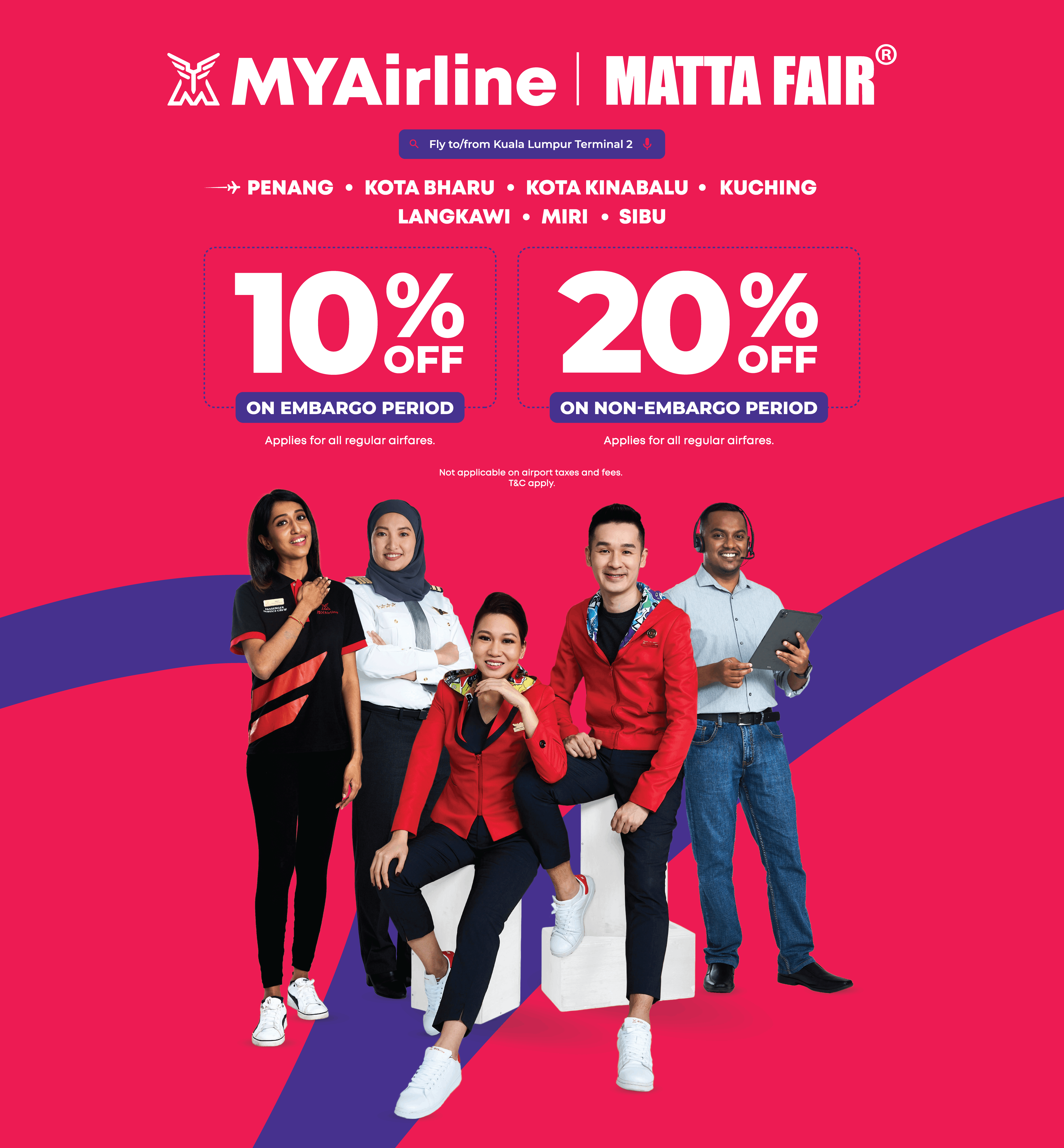 MYAirline Announces Flight Promotions at MATTA Fair 2023