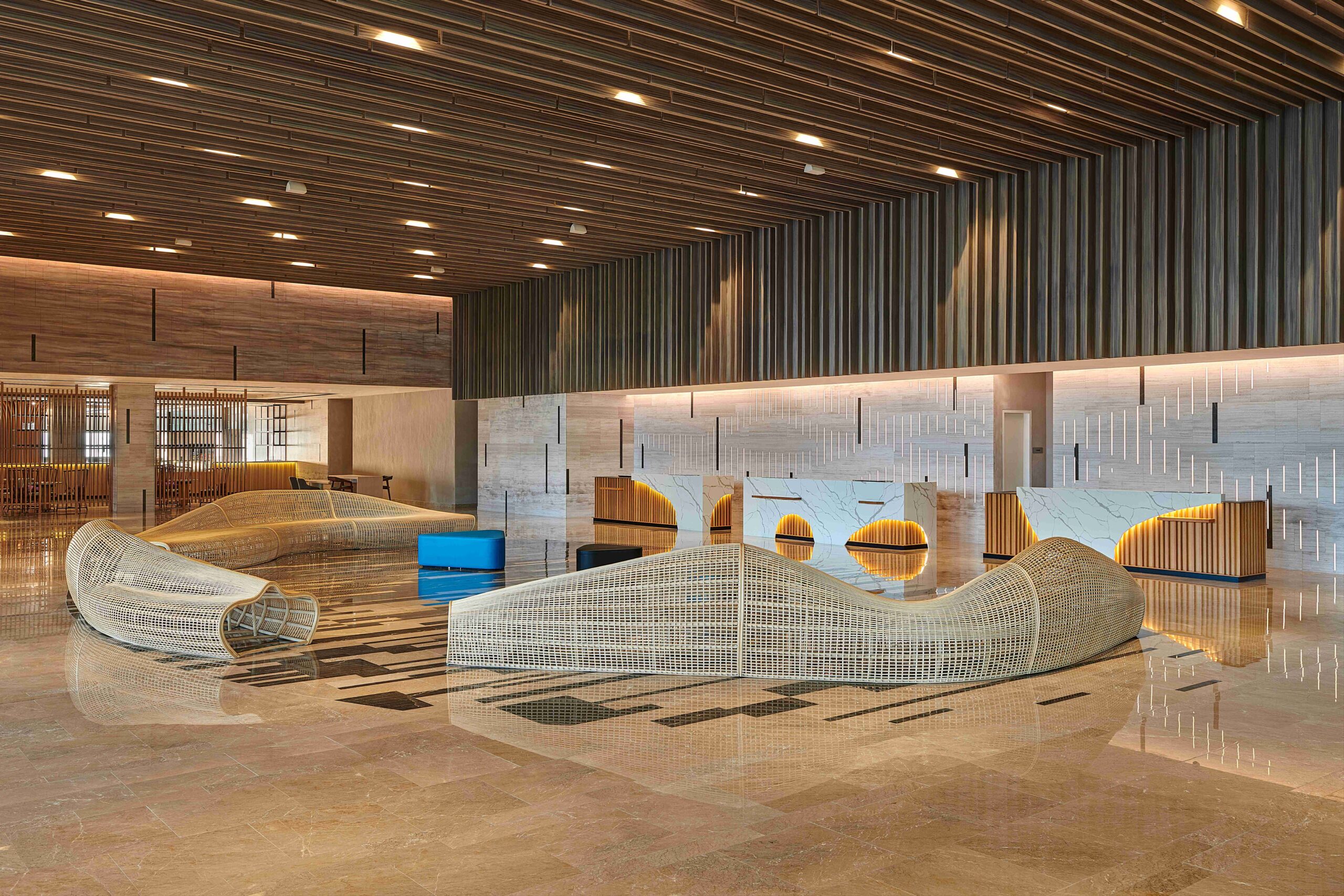 Lobby of Courtyard by Marriott Melaka