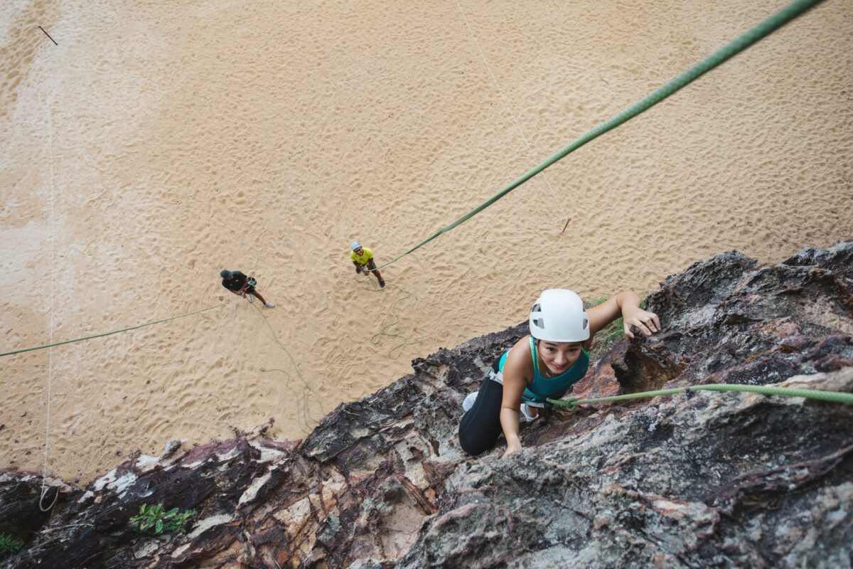 Rock Climbing at Club Med Cherating